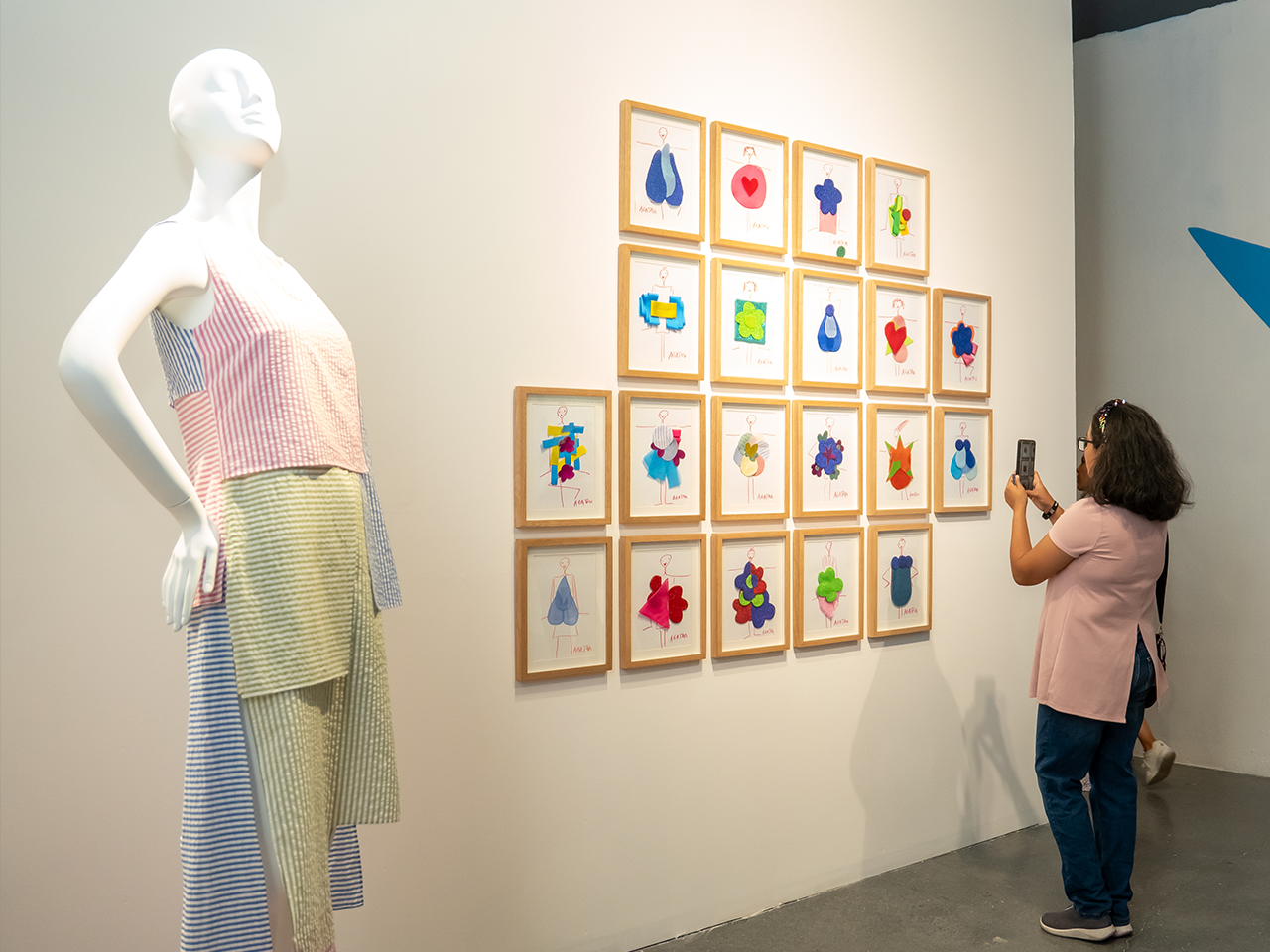 Ágatha Ruiz de la Prada une el mundo del arte al de la moda