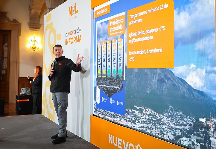 Se preparan por frente frío en NL