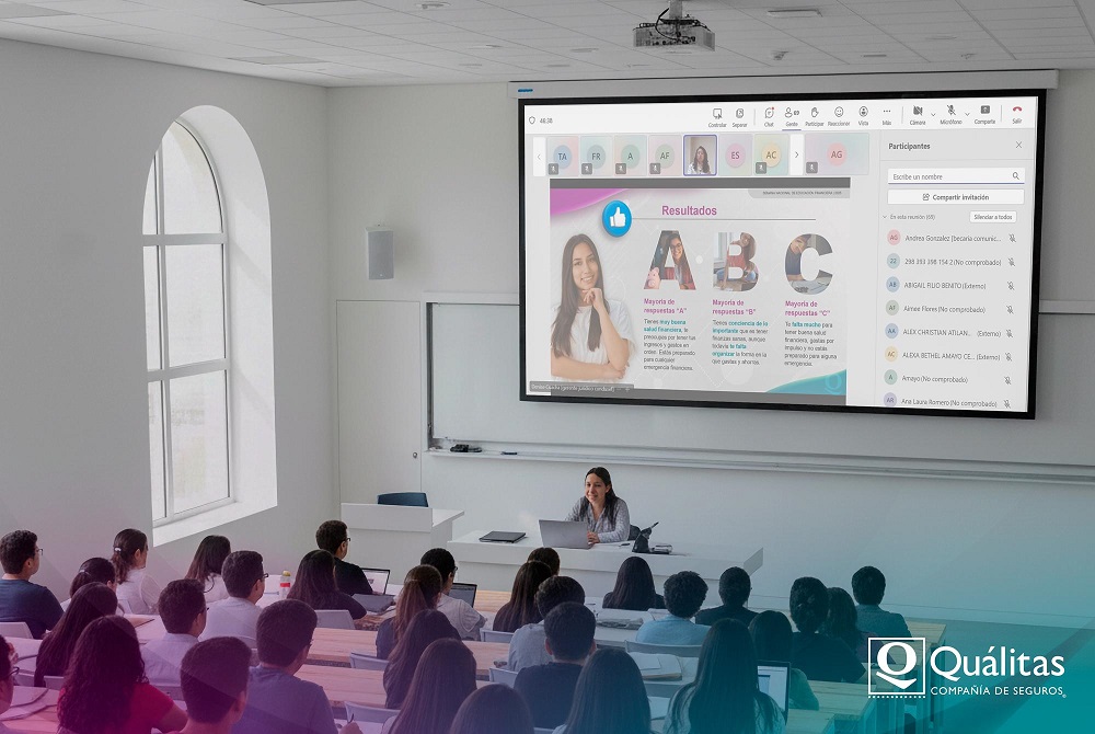 Promueve Quálitas educación financiera y cultura del seguro