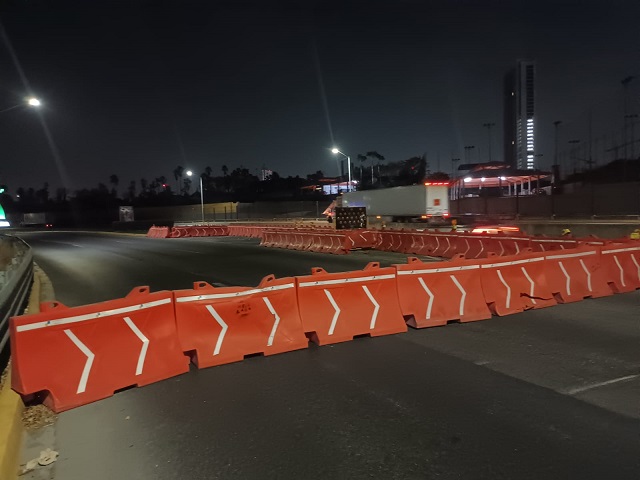 Cierran carril exprés de Constitución por obras del Metro