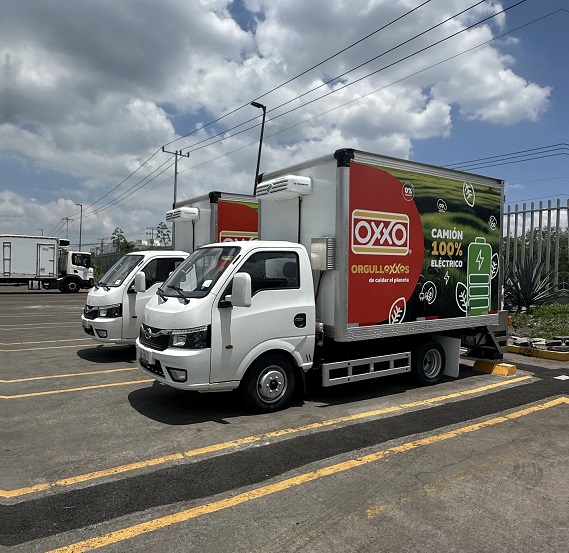 OXXO incorpora unidades eléctricas BYD Trucks para fortalecer su operación logística