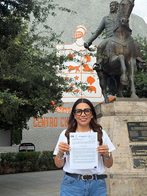 Propone regidora Marlen Zavala reglamento para prohibir cambios en escudo de armas de Guadalupe