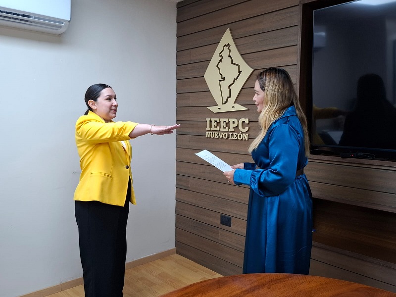 Designa IEEPCNL a encargada de despacho de la Secretaría Ejecutiva