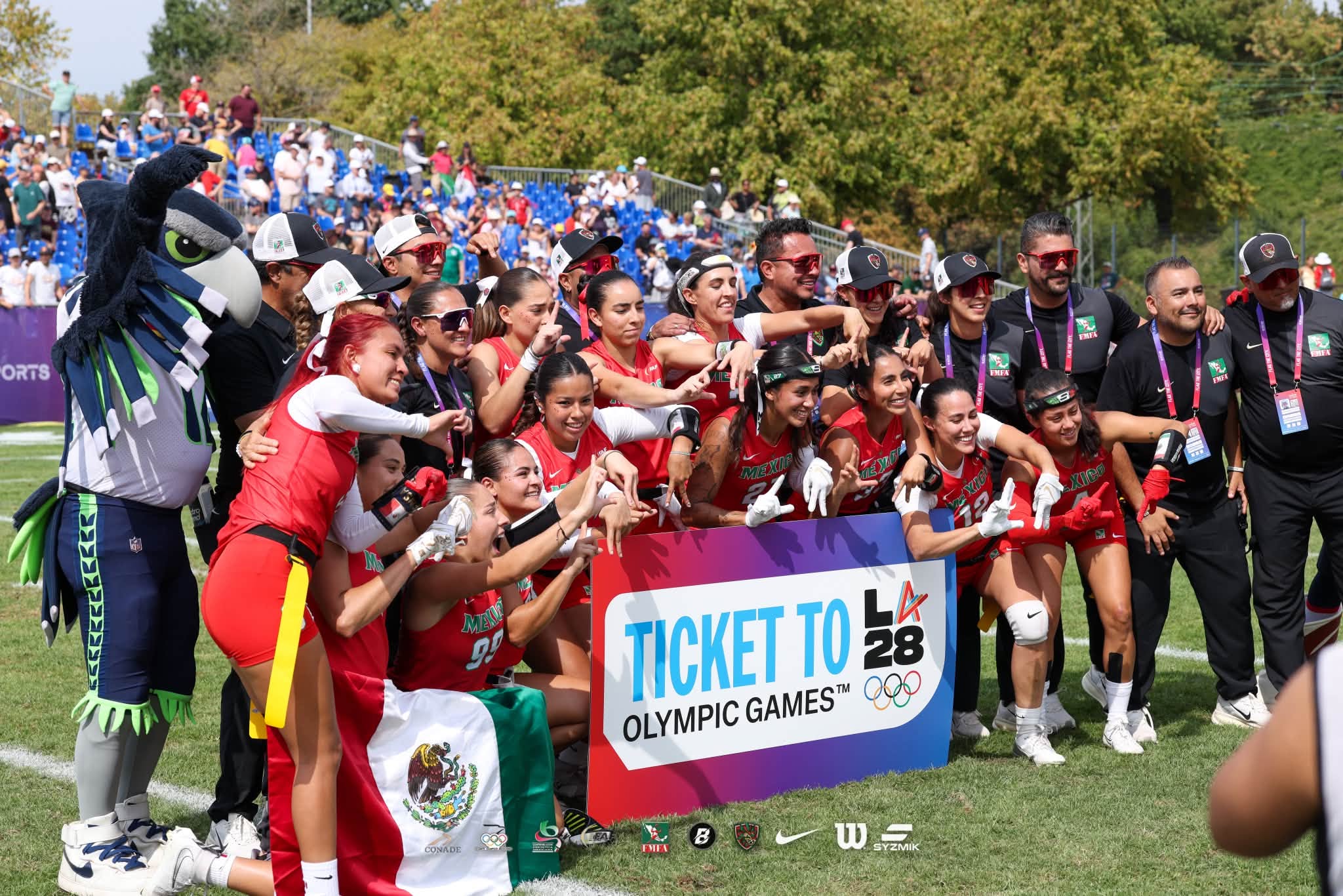 México femenil gana pase a Juegos Olímpicos en flag football