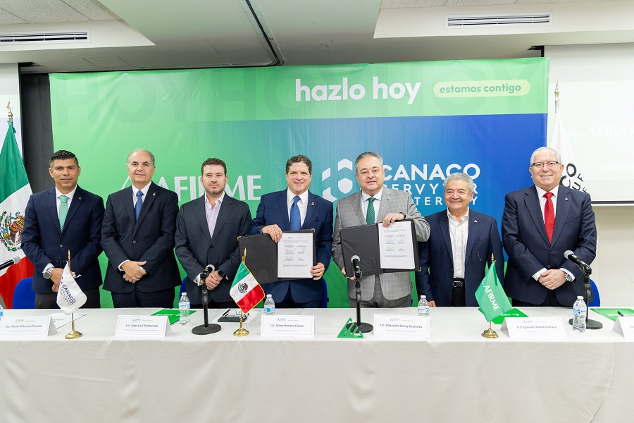 Firman Alianza Canaco Servytur Monterrey y Afirme Grupo Financiero