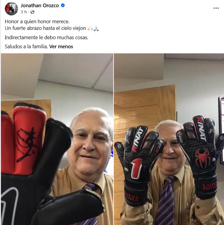 Recuerda Jona Orozco a Don Rober