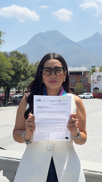 Pide regidora Marlen Zavala evitar invasiones en el Cerro de la Silla