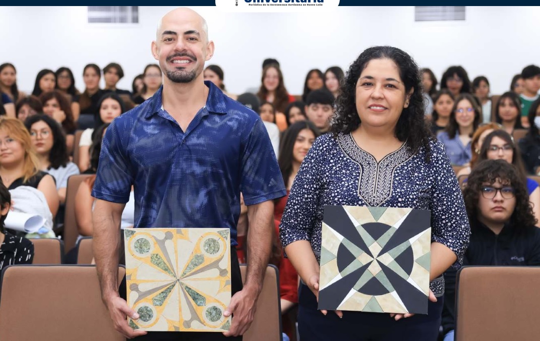 Alumnos y docentes de la UANL diseñan mosaico para proyecto internacional