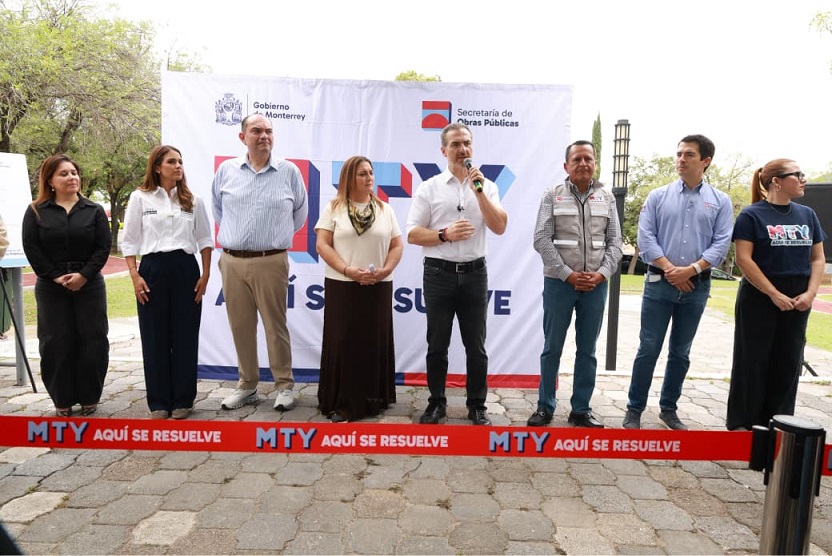 Inicia Monterrey obras por más de 16.6 mdp en el Distrito Sur